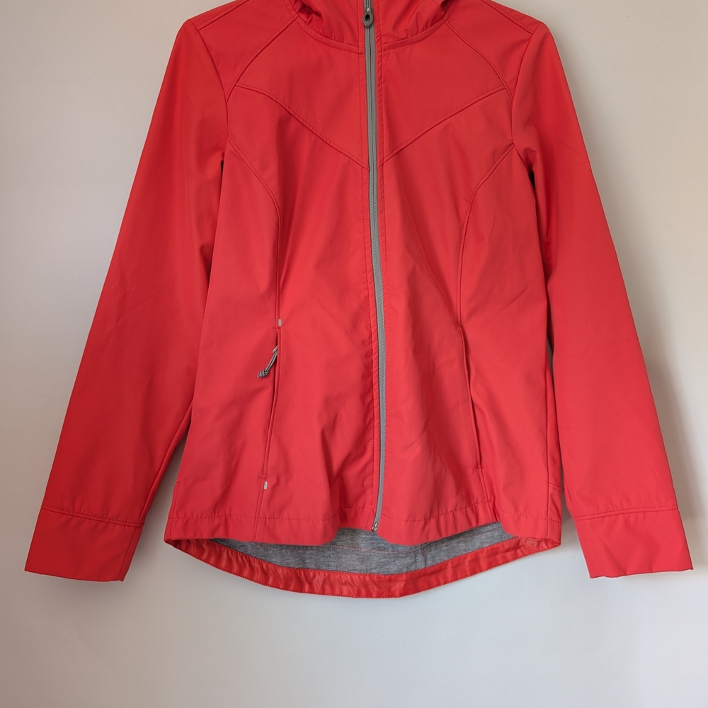 Gerry Weber Red Ski Jacket with Tailored Fit and Standing Collar